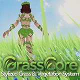 GrassCore - Stylized Grass & Vegetation System