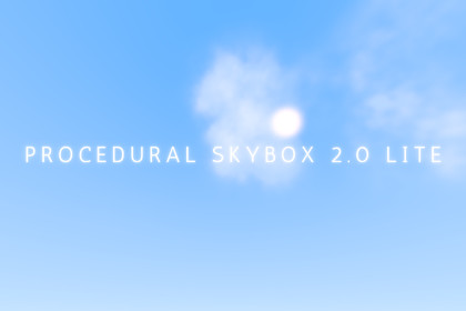 プロシージャルスカイボックス 2.0 ライト版
