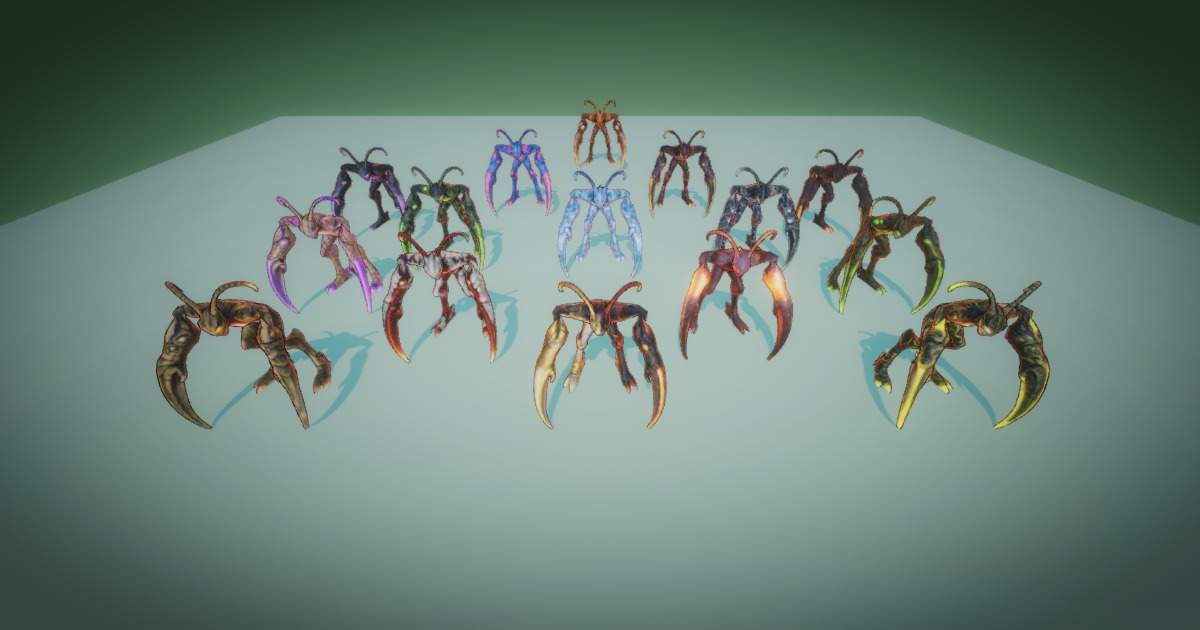 [FreeTrial] Plaguefiend - Stylized Fantasy Monster(Rig+Animation) PixeliusVita