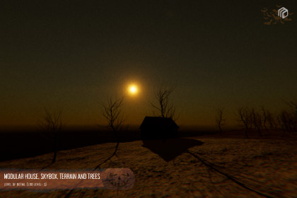 URP Horror Environments: Modular House Kit, Spooky Asset & VFX