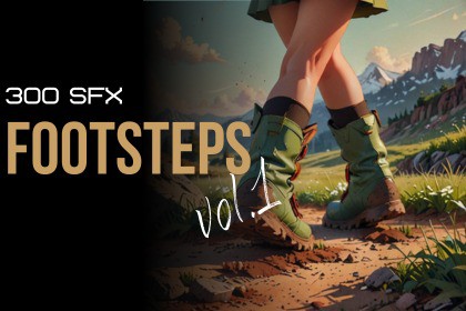 Footsteps Sounds Pack - SFX VOL.1