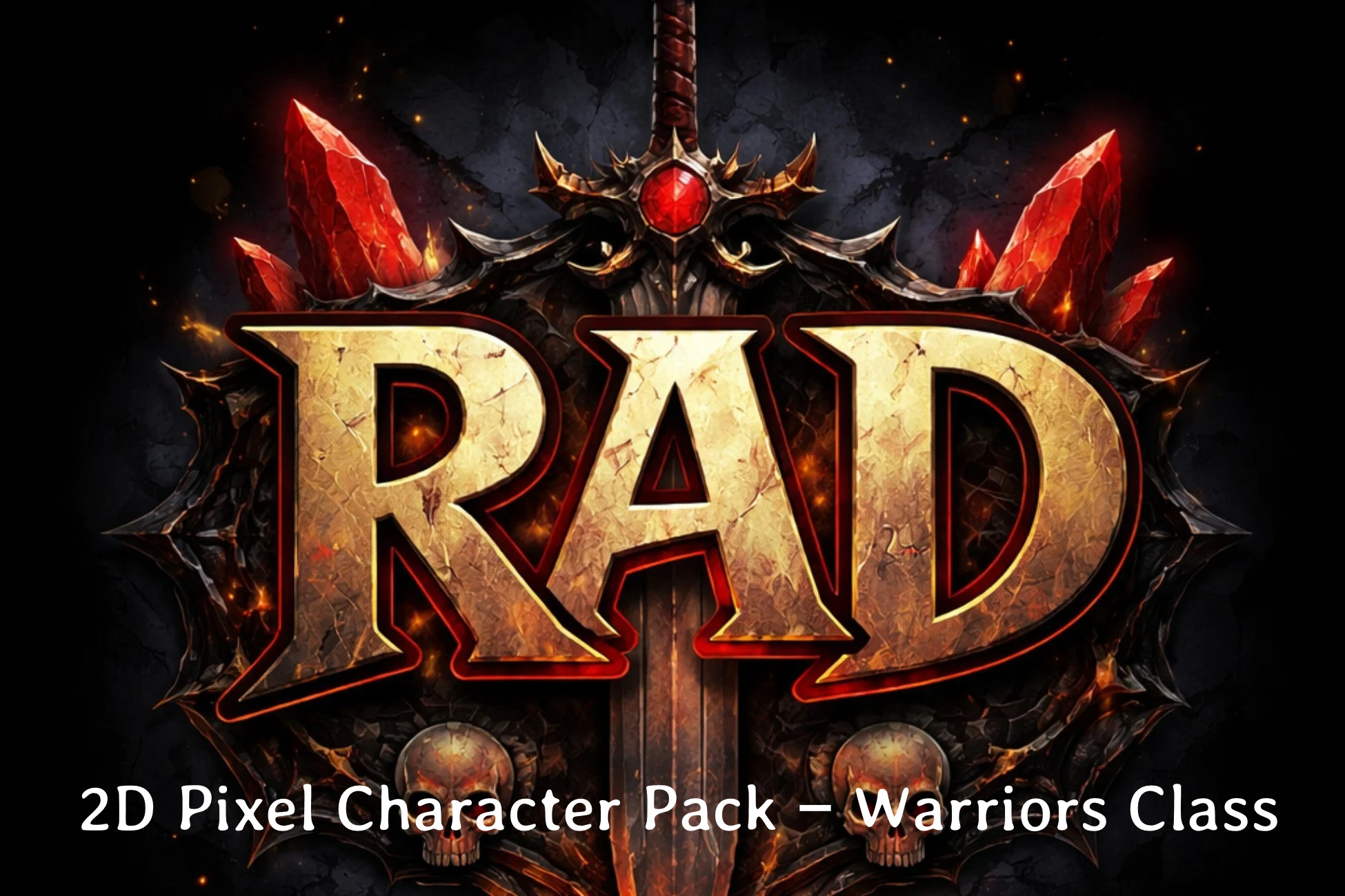 2D Pixel Character Pack – Warriors Class | 2D Characters | Unity Asset ...