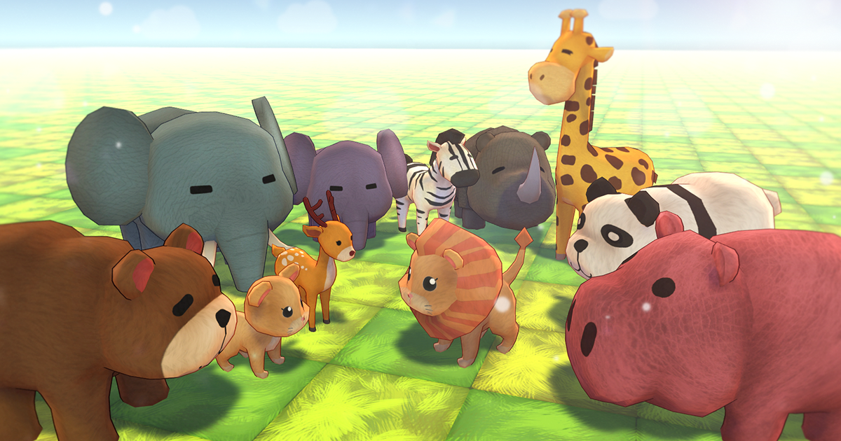 Asset Zoo Examples Cute Zoo | Characters | Unity Asset Store