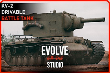 Tank Drivable KV-2
