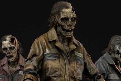 Zombie Worker Girl