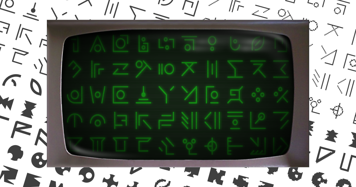 Alien Text Rpg Sprite Pack - Alien Text and Glyphs | 2D Textures & Materials | Unity ...