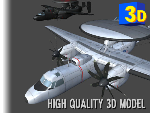 Modern Radar Plane | 3D Air | Unity Asset Store