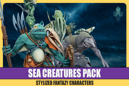 Sea Creatures Package