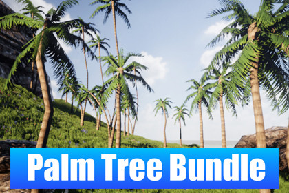 Mobile Palm Tree Bundle (for URP)