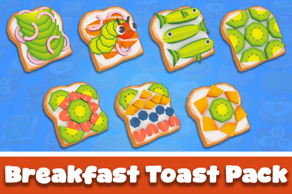 Breakfast Toast Pack Vol.01