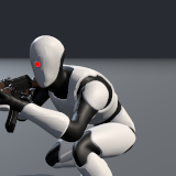 Crouch Rifle Animation