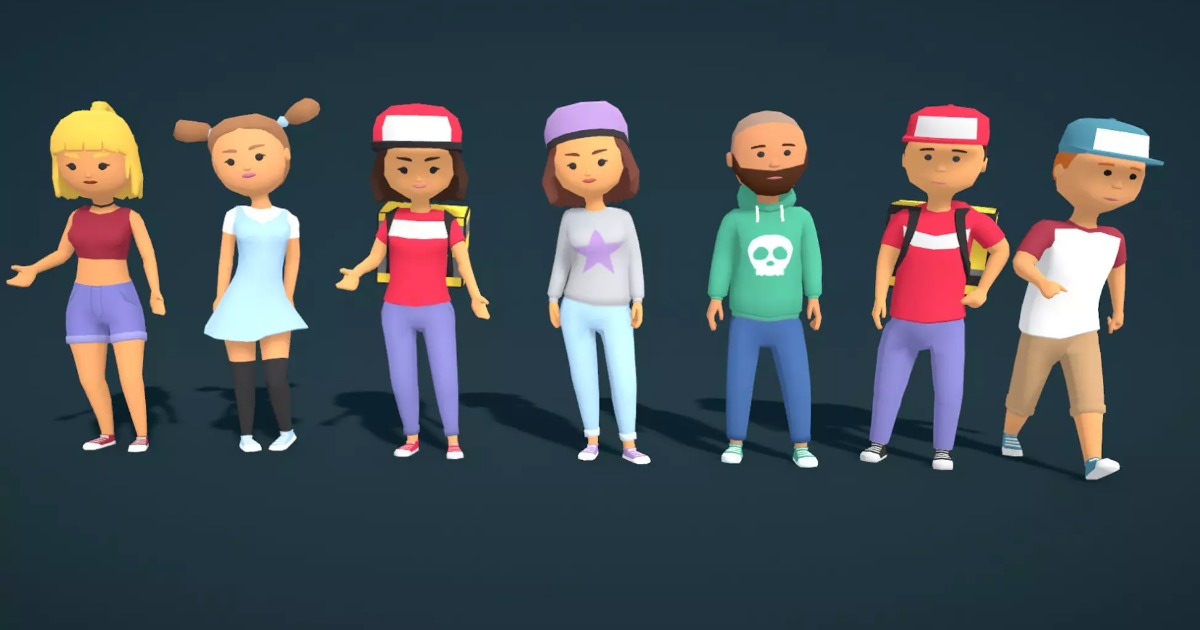 Ultimate Cartoon People Pack (38 Bodies) | 3D Humanoids | Unity Asset Store