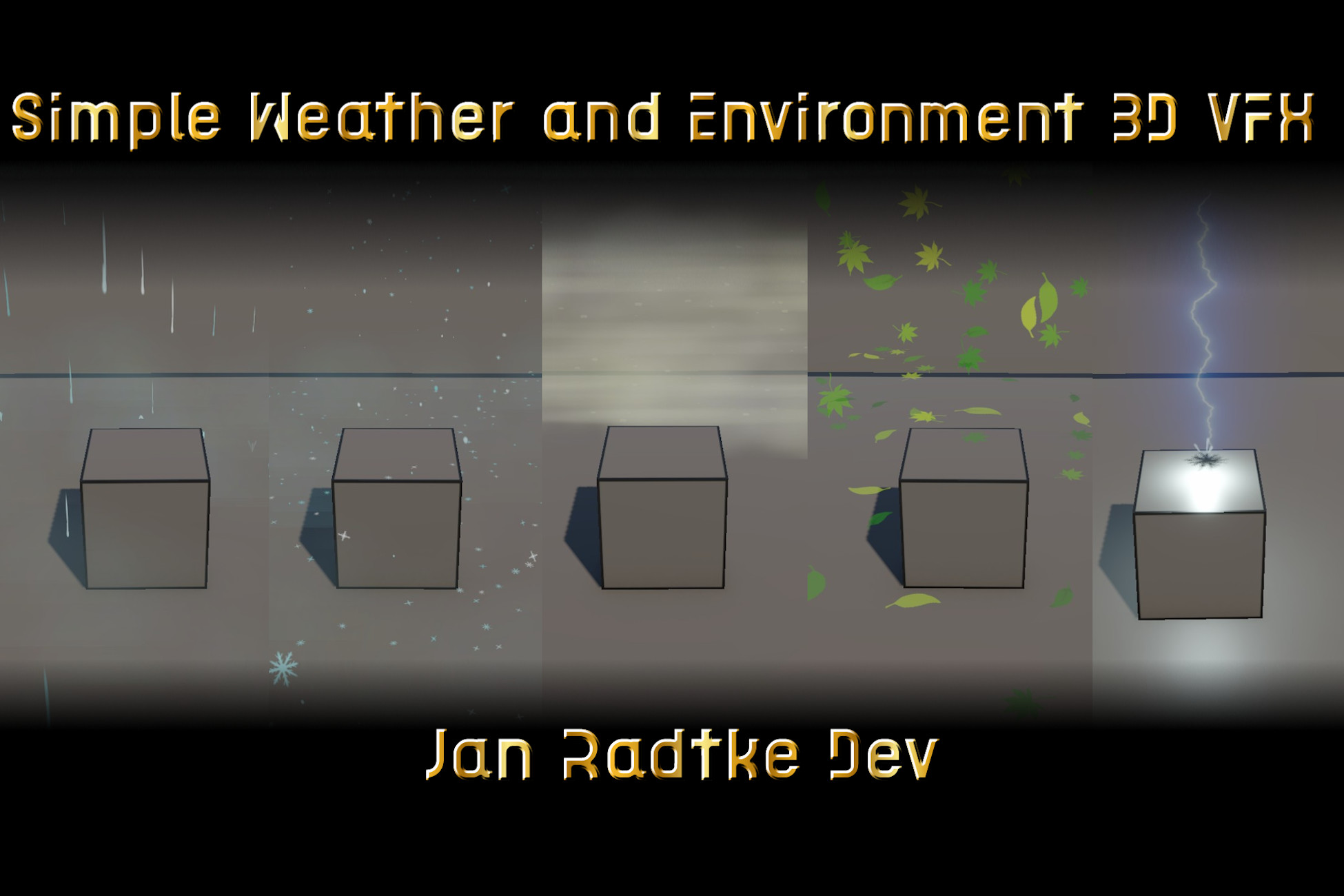 Simple Weather and Environment 3D VFX | Environment | Unity Asset Store