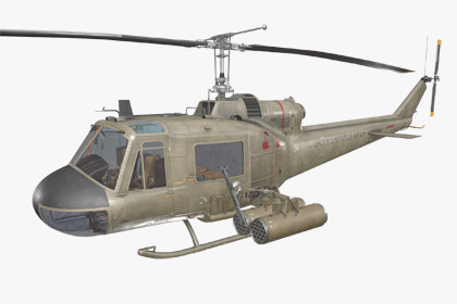 UH-1C U.S. Army Complex Animation