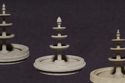 Fountain Water Series Plaza Decorative City G1 - N1-3