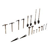 Old Tools Pack set – Game-Ready PBR Models