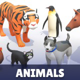 Animals FREE - Animated Low Poly 3D Models