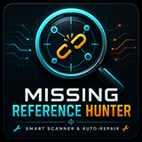Missing Reference Hunter - Smart Scanner & Auto-Repair