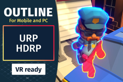 Easy Performant Outline 2D | 3D (URP / HDRP)