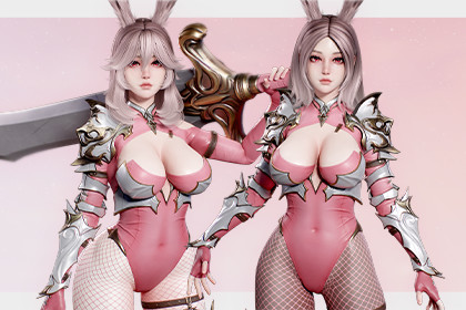 Warrior Bunny Girl
