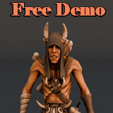 Goblin demon creature modular unit Demo