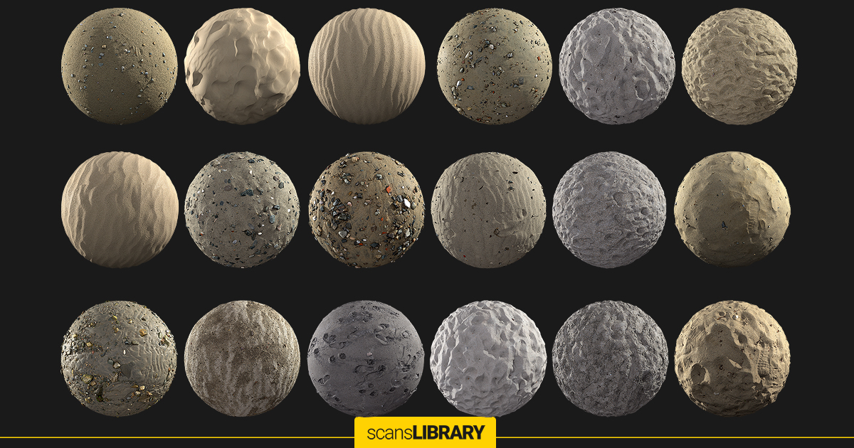 Sand Scans | 2D Textures & Materials | Unity Asset Store