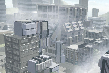OWA Tech District 04 - City Building Kit: Sci-Fi, Cyberpunk, Modern, Futuristic
