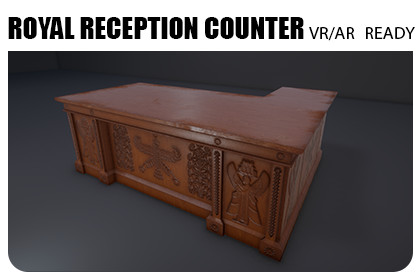 Royal Reception Counter - Game Ready