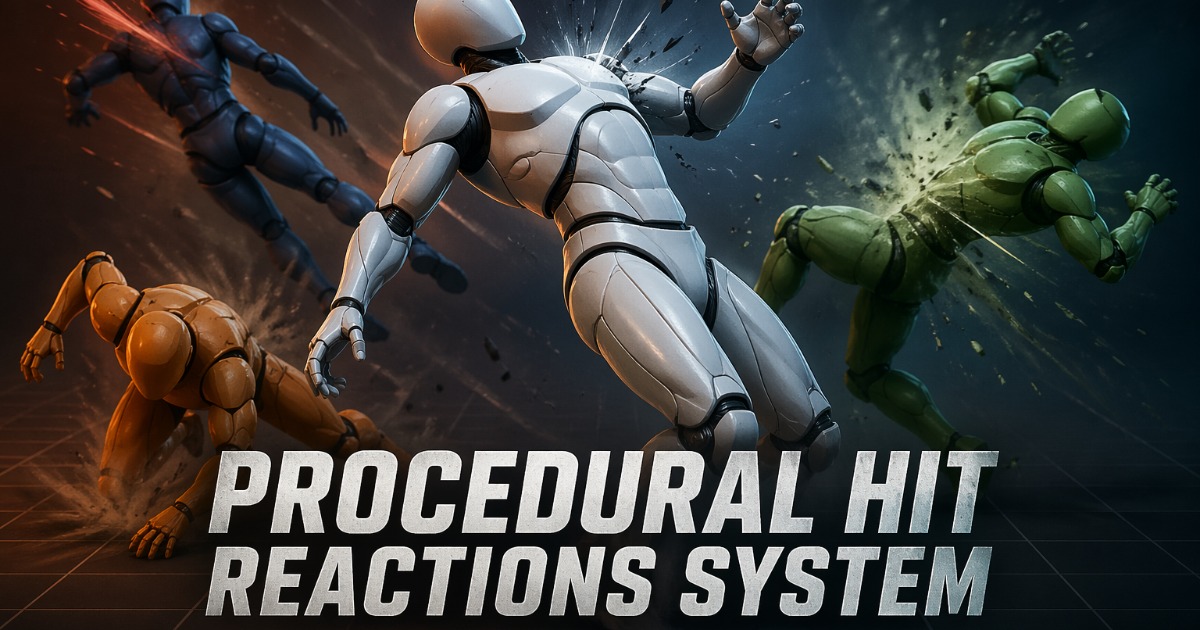 Procedural Hit Reactions System | 애니메이션 도구 | Unity Asset Store