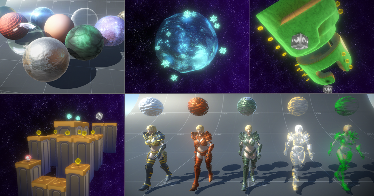 Shader Pack : Amazing Matcaps | VFX Shaders | Unity Asset Store