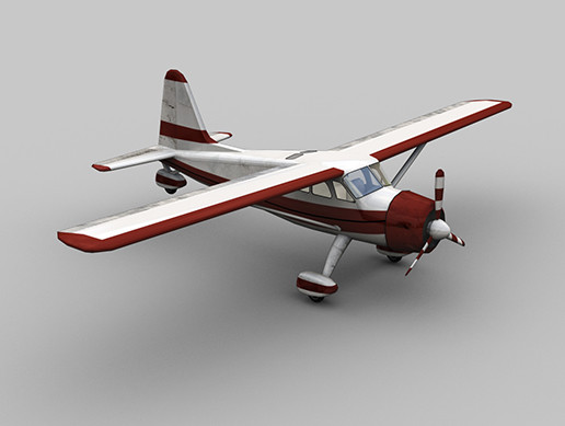 Lowpoly Aircraft with interior | 3D Air | Unity Asset Store