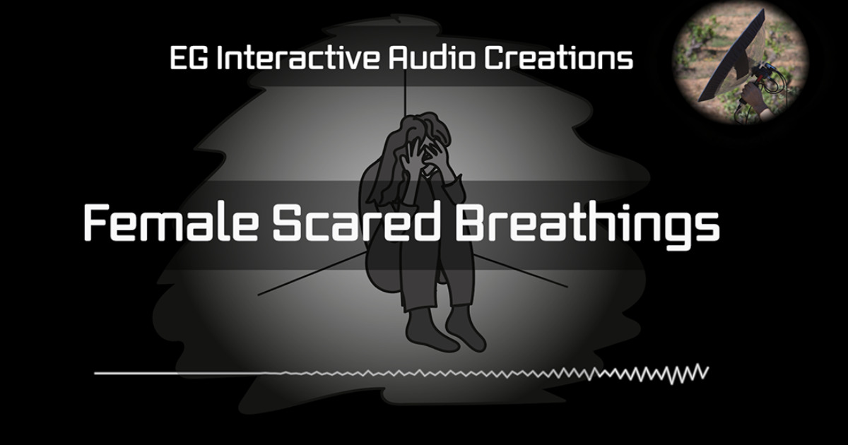 Scared Sound Female Scared Breathings | Voices Sound FX | Unity Asset Store