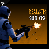Realistic Gun VFX (Muzzle Flash, Bullet Impact, Ejections, Gun VFX, VFX)
