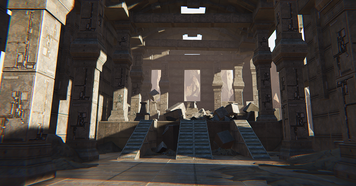 Future Temple | 3D 梦幻 | Unity Asset Store