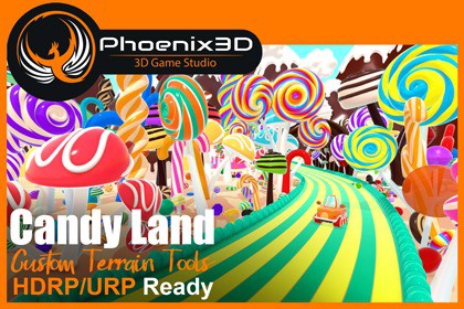 P3D: Candy Land (Stylized Fantasy Environment)