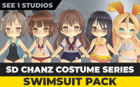 SD Chanz Costume Series - Swim Suit Pack
