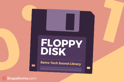 Floppy Disk – Retro Tech Sound Library