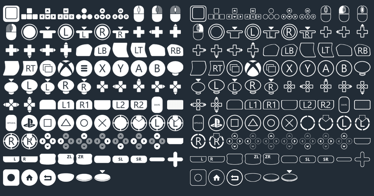 Controlle R Button Icon Pack Xbox 360 Button Icons