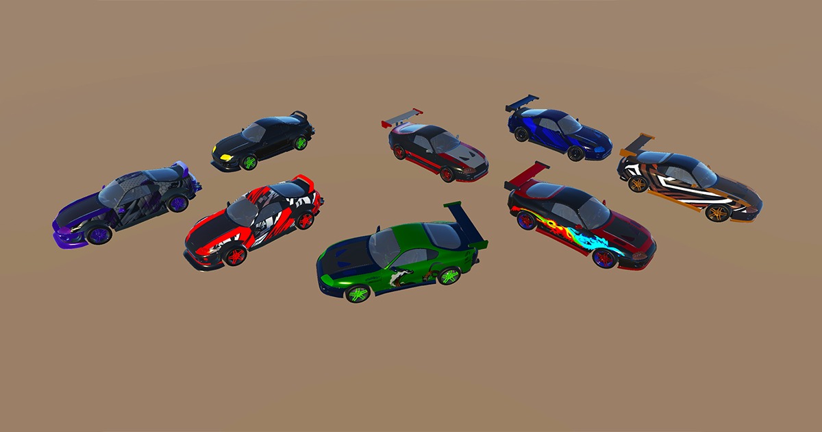 Drift Racing Cars 3D | 3D Vehicles | Unity Asset Store