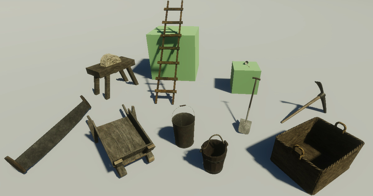 Work tools | 3D Tools | Unity Asset Store