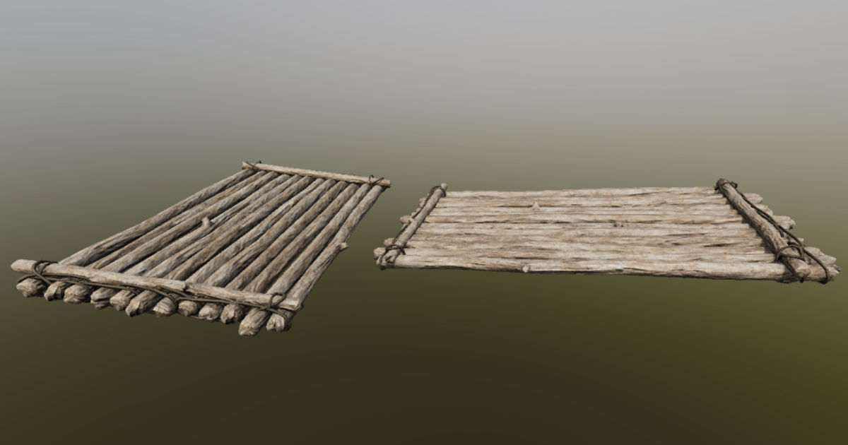Survival Raft | 3D 船舶 | Unity Asset Store