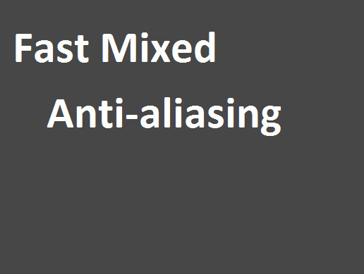 Fast Mixed Anti-aliasing | Fullscreen & Camera Effects | Unity Asset Store