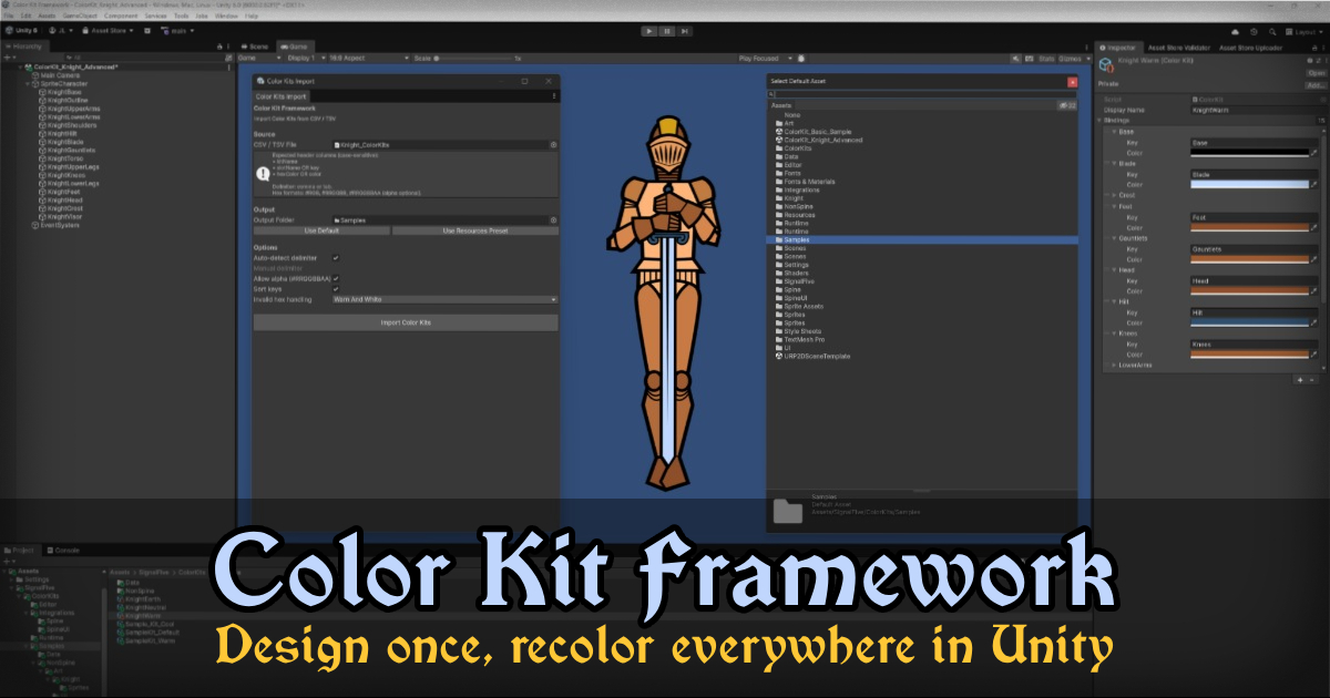 Color Kit Framework | Utilities Tools | Unity Asset Store