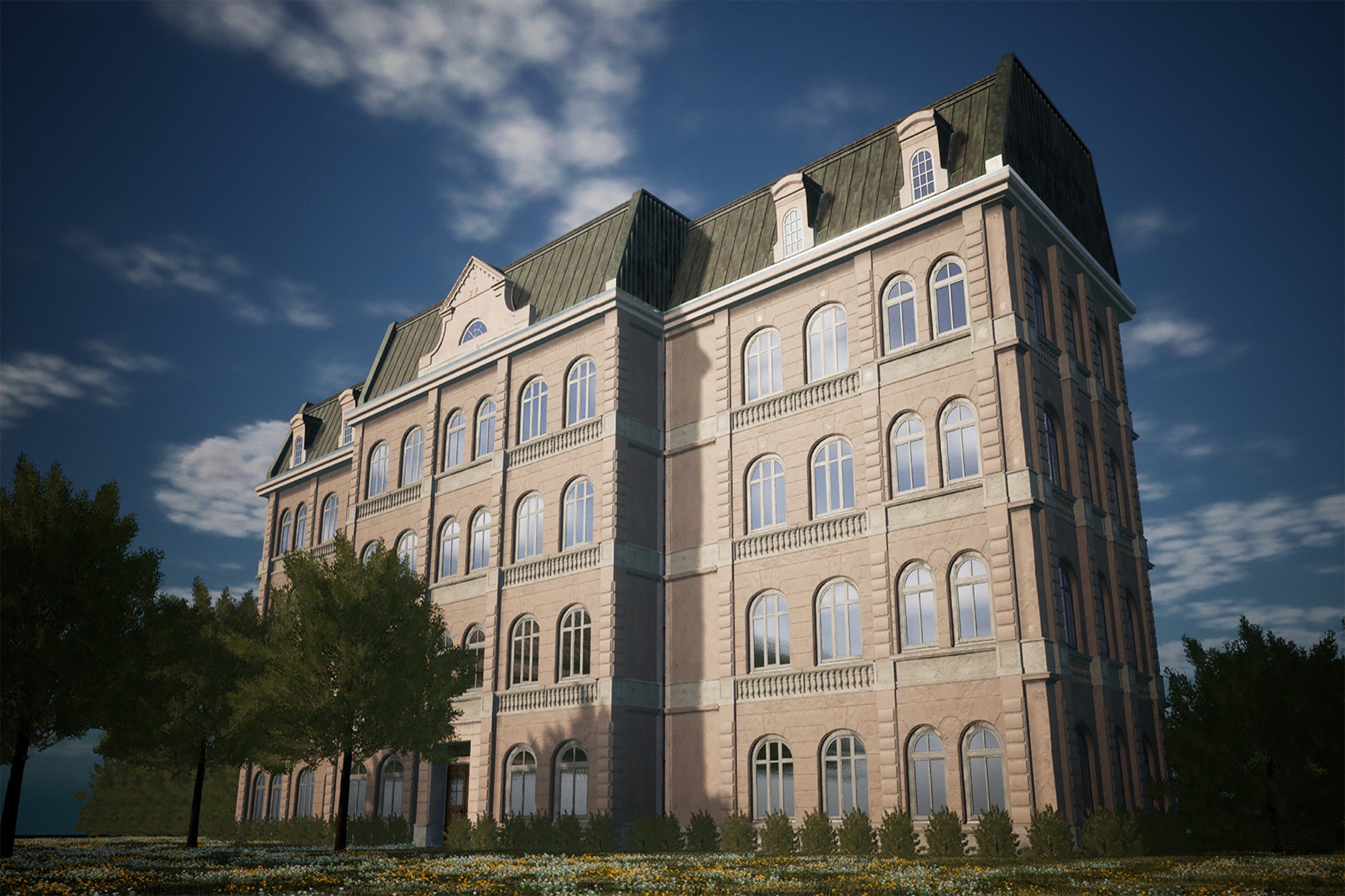 Building Facade / 22+ Assets | 3D Props | Unity Asset Store