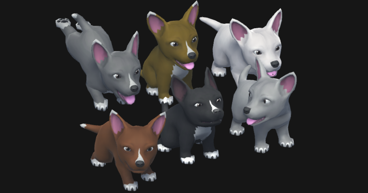 Unity Chain Dog Little Dog | Characters | Unity Asset Store