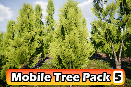 Mobile Tree Pack 5 (for URP)