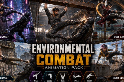 Environmental Combat Animation Pack