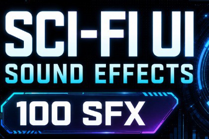 Sci-Fi UI Sound Effects - 100 SFX