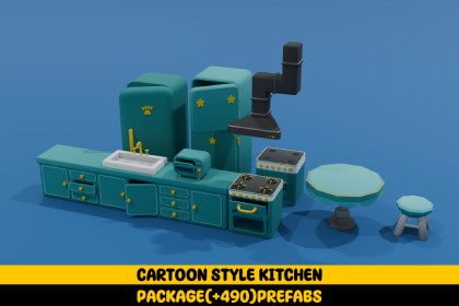 Cartoon Kitchen Package