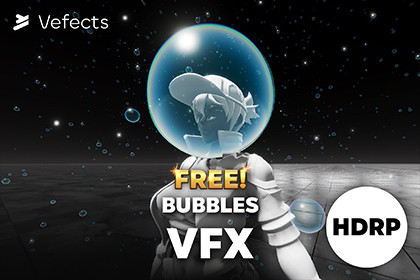 Bubbles VFX - HDRP